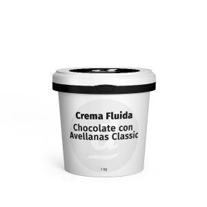 Crema Fluida Chocolate con Avellanas Classic Cubo 5 kg